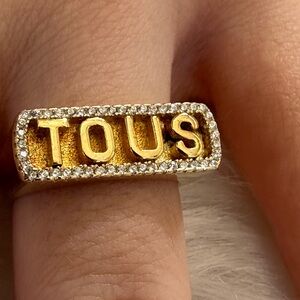 Tous Gold and Silver Statement Ring